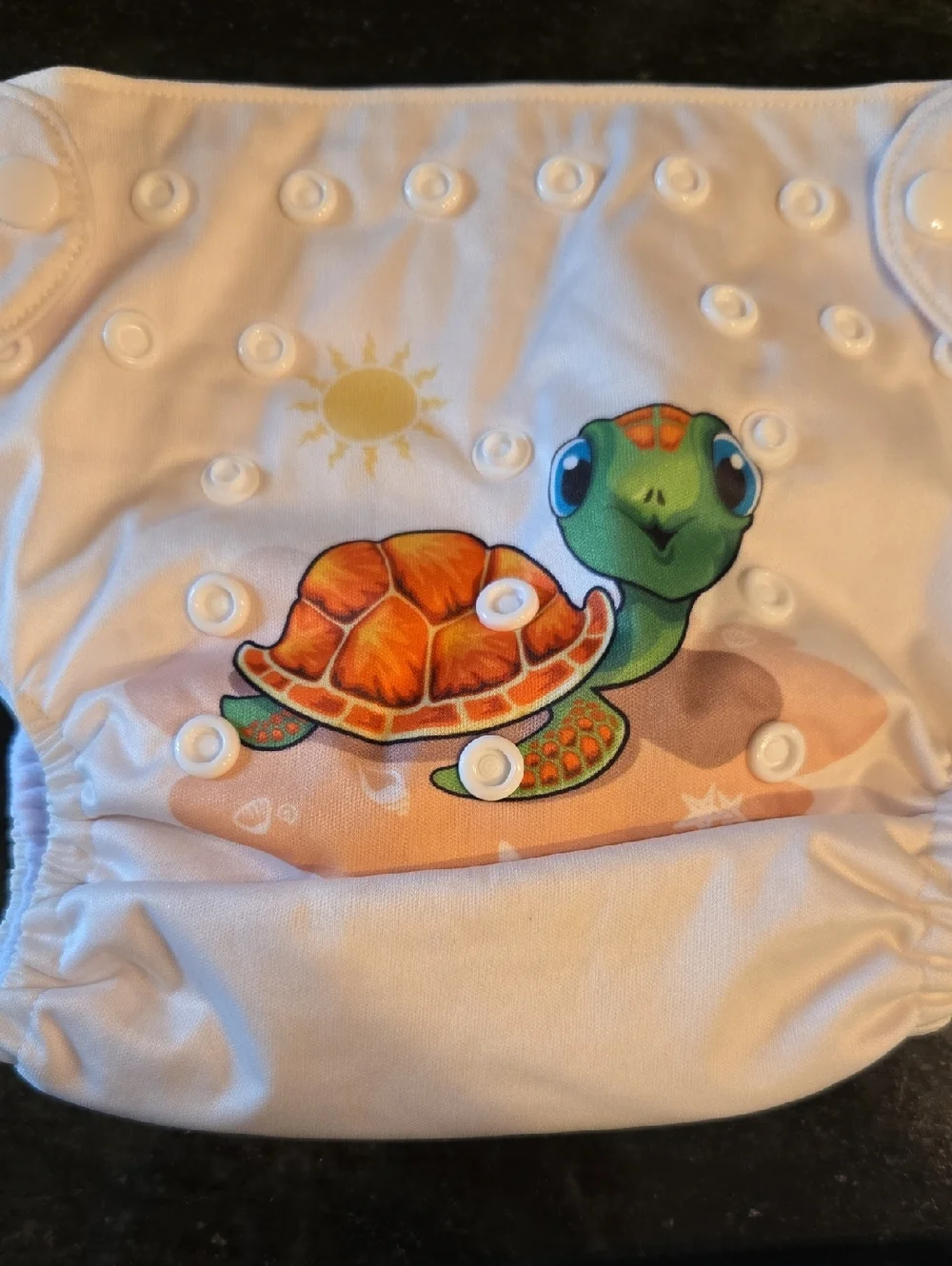 AlvabaReusable Kids Swim Diaper - Turtle, Green Stripe, Tribal & Penguin Designs